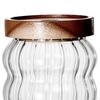 Elegant Glass Food Storage Container Set for Pantry Organization