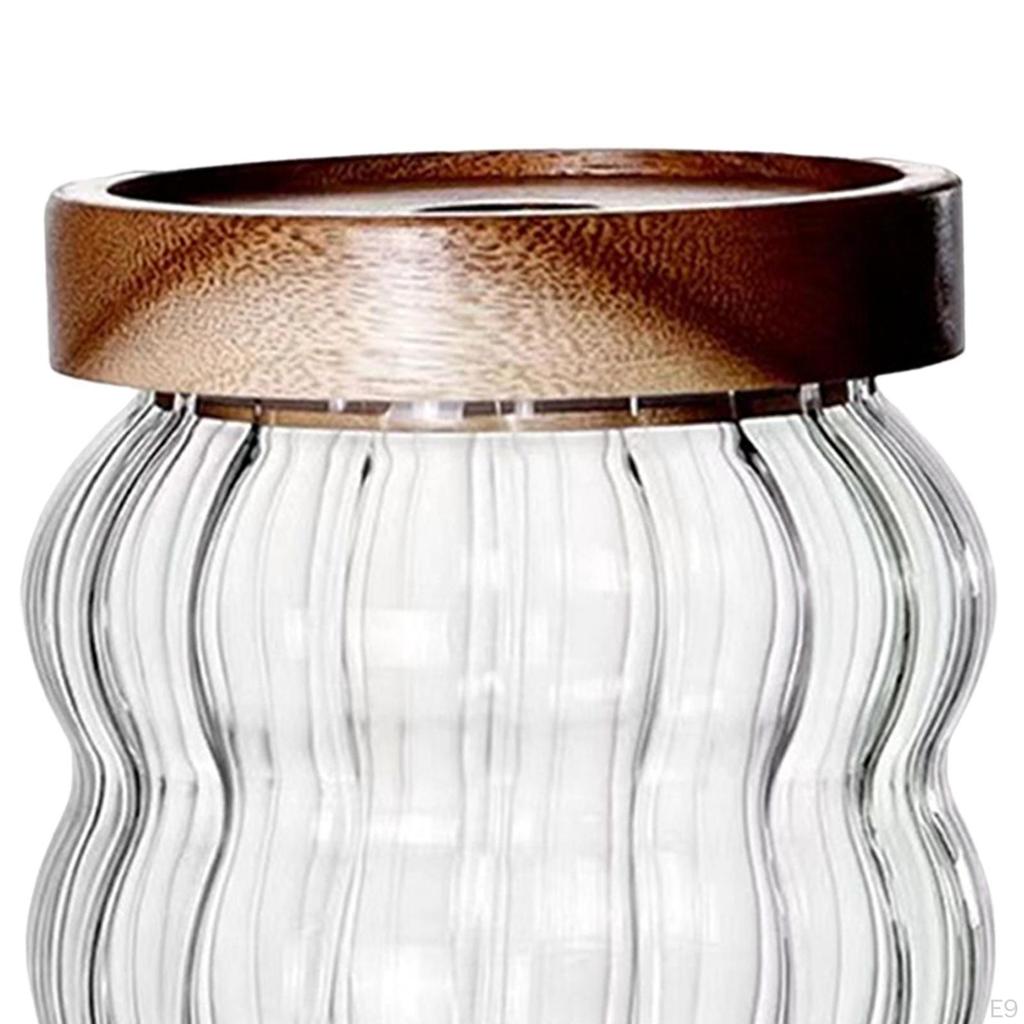 Elegant Glass Food Storage Container Set for Pantry Organization