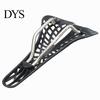 Bike Seat Cushion High Stability Stainless Steel Stand Saddle Carbon Fiber Racing Bicycle Riding Spider-web Hollow for Outdoor Cycling