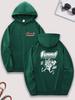 Men'S Casual Pullover with Kangaroo Pocket Comfortable Wear Outdoor Activity Outdoor Clothing Graphic Hoodie Stretchable Fabric