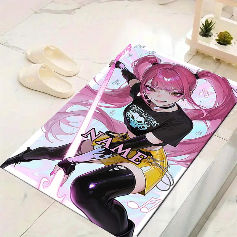 Custom 1Pc Huntress Power Rug Office Carpet Indoor Outdoor Entrance Doormat Nonslip Soft And Comfortable Living Room D2915169