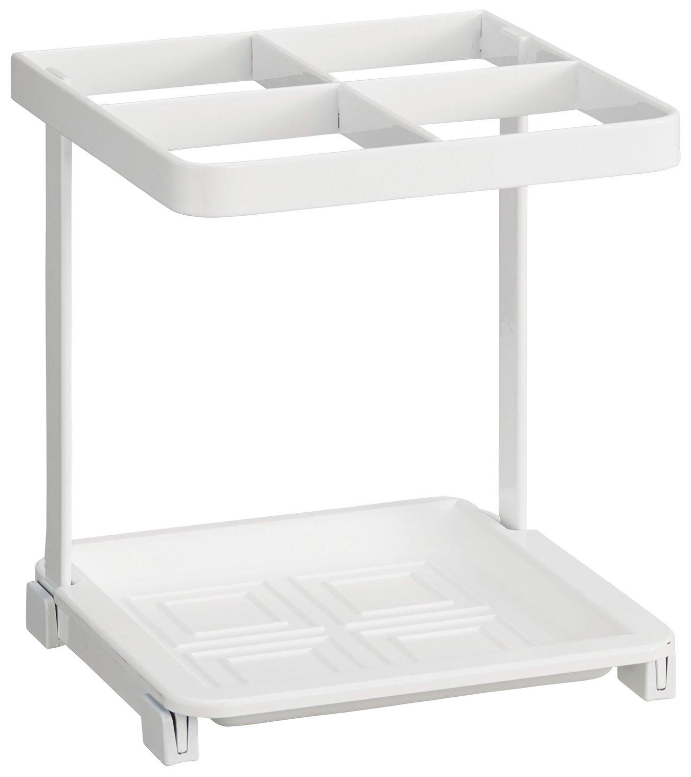 

Belca Kitchen Storage Stand for Wraps and HANDY 15cm Wide x 15cm Deep x Tools, ZONE, 18.2cm High, White, HZ-WT белый