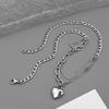 Titanium Steel Necklace Men's Cross Splicing Collarbone Chain, High-end Hip-hop Cold