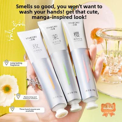 Moisturising Hand Cream for Men and Women Hydrating Moisture-Lock Anti-Chapping Refreshingly Non-Greasy Long-Lasting Fragrance