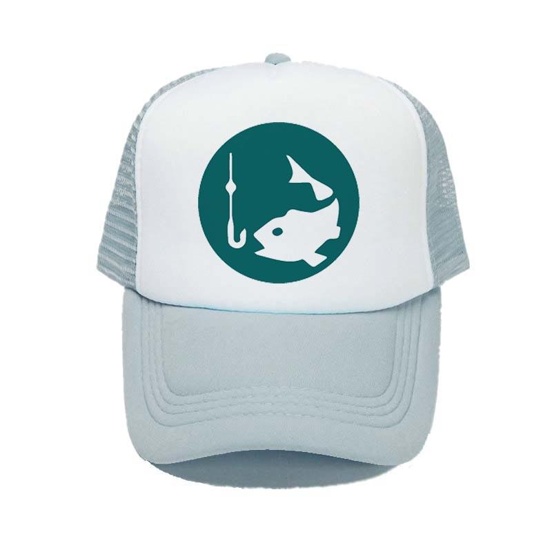 Animal Fish Farm Snapback Trucker Hat Cap Jalan Kuari Fisherman Bone Dad Hats Original Mike Trout Fish Mesh Hunting Hat YY339