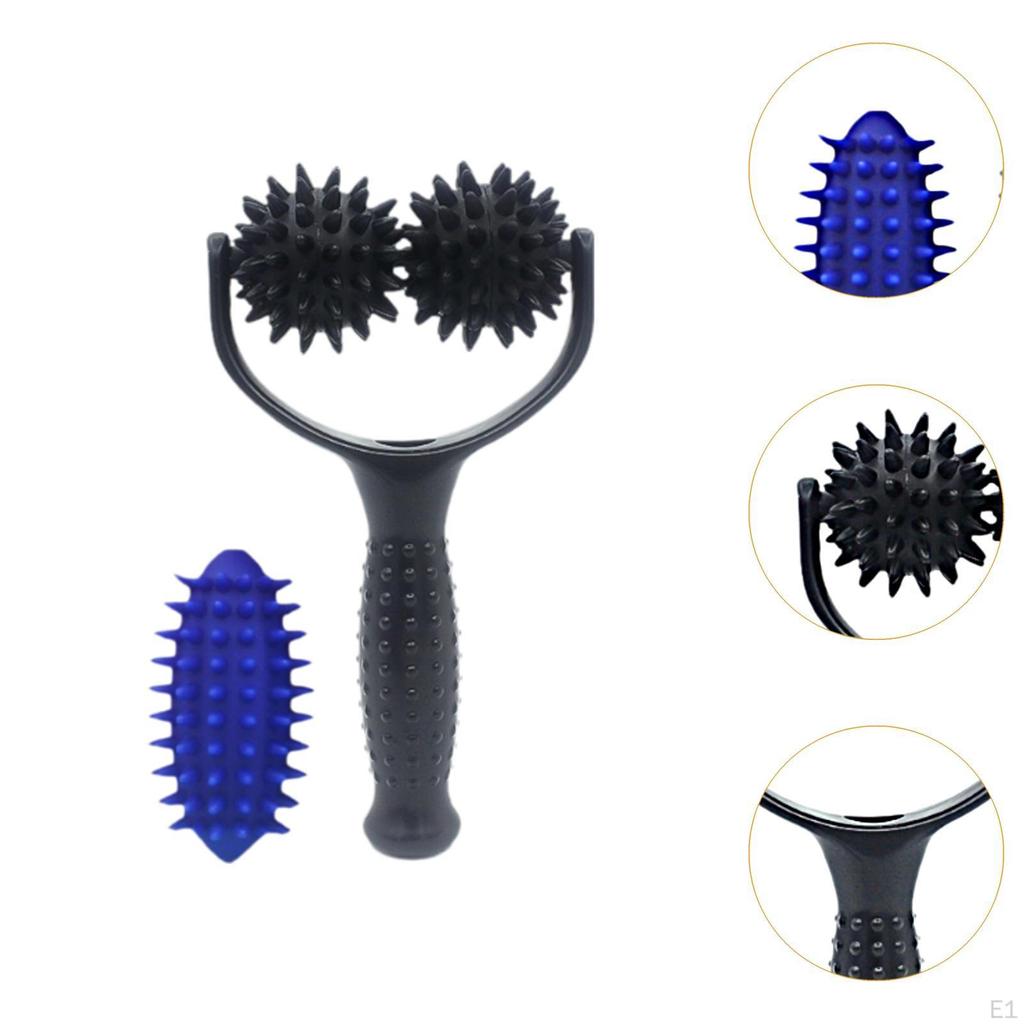 Massage Ball Handheld Workout Portable with Handle Pilates Multifunctional Manual Tool for