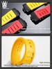 Pour Casio G-SHOCK black knight 3506 GBD-200-1/GBD-200SM bracelet de montre de sport étanche en caoutchouc fluoré modifié accessoire