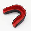 Mouthpiece Mouthguard with Case for Strength Martial 2 Colors and Karate, Boxing, Training, Sports, Arts, Exercise, (Black Red)