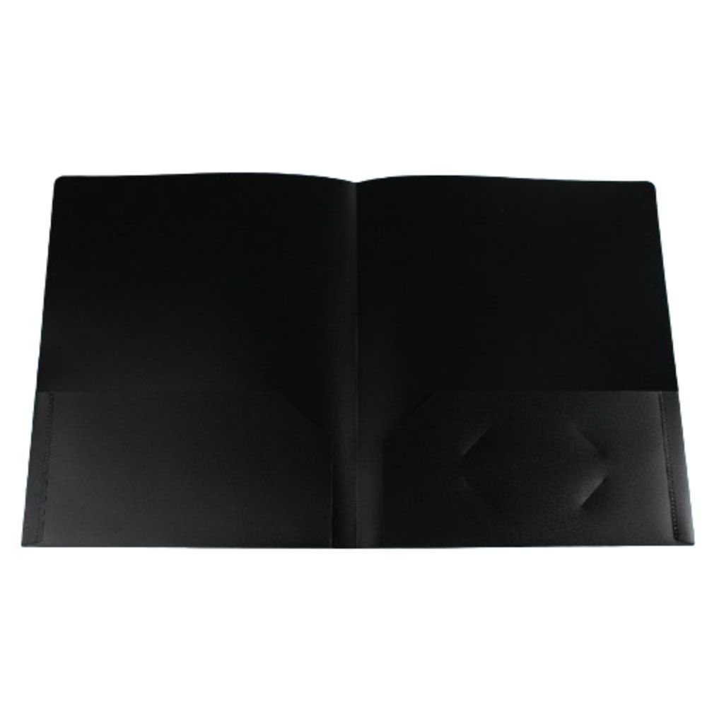 with Pockets A4 File Folder PP Double Sided Pocket Folder Folding Folders  Unisex