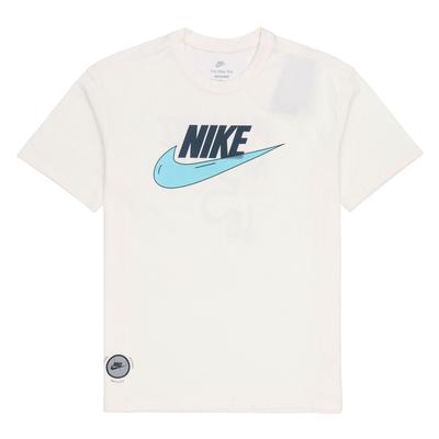 NSW Tee M2Z Purpose Breathable Sportswear Letter Print Short-Sleeve T-Shirt Men Tops White DJ1340-901