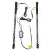 2pcs RGB LED Whip Lights 0.6m with APP Remote Control Music Antenna Whip Light for UTV ATV Offroad Truck
