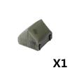 MOC Militärzubehör Bausteine Soldatenfiguren Sandsack Hund Hindernis Camouflage Zelt Schaufel Waffenbox Spielzeug Kinder J038