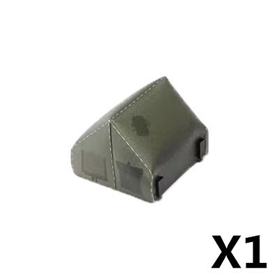 MOC Militärzubehör Bausteine Soldatenfiguren Sandsack Hund Hindernis Camouflage Zelt Schaufel Waffenbox Spielzeug Kinder J038