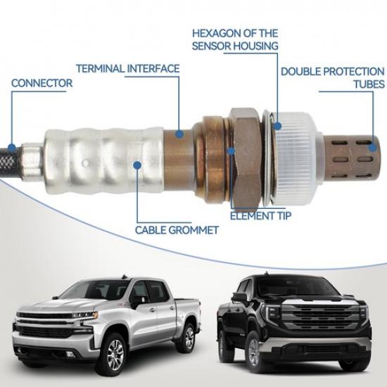 2Pcs O2 Oxygen Sensor 234-4029 For Chrysler Aspen Dodge Dakota Ram 1500 Truck