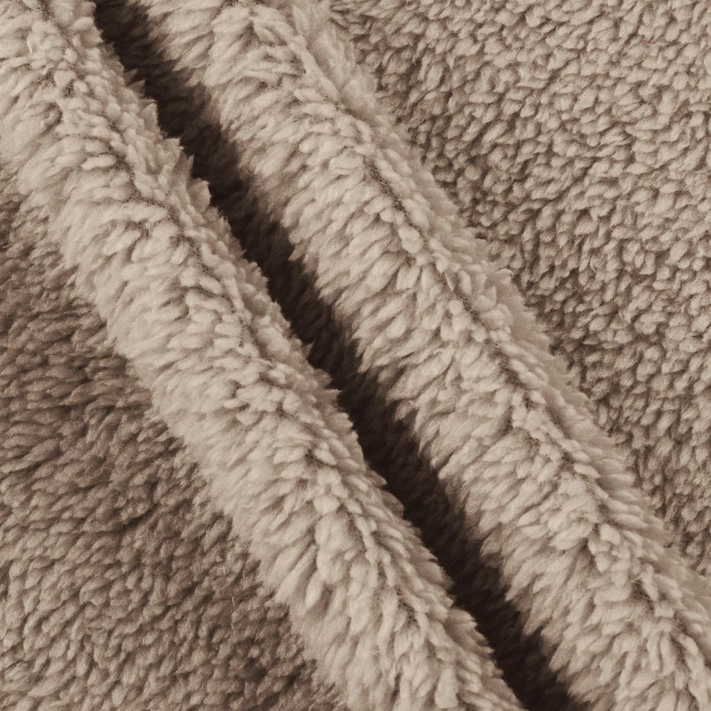 Dámská móda podzim zima tlustá plyšová kapsa s dlouhým rukávem