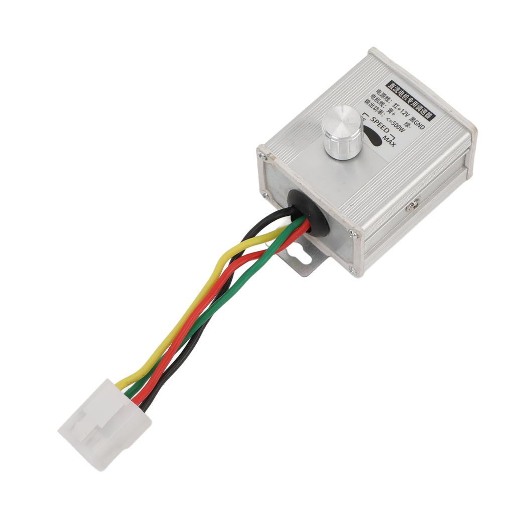 Motor Speed Controller Motor 12V500W Speed Controller Switch with 38 Sections Chain and 410 Model 13T Sprocke