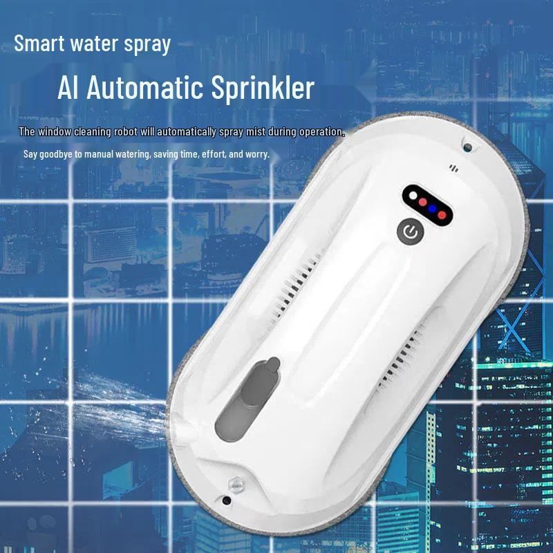 

YF Smart Window Cleaning Robot 2026: Remote-Controlled Glass Cleaner for Homes & Hotels UK 220V [APP Spray Version] белый