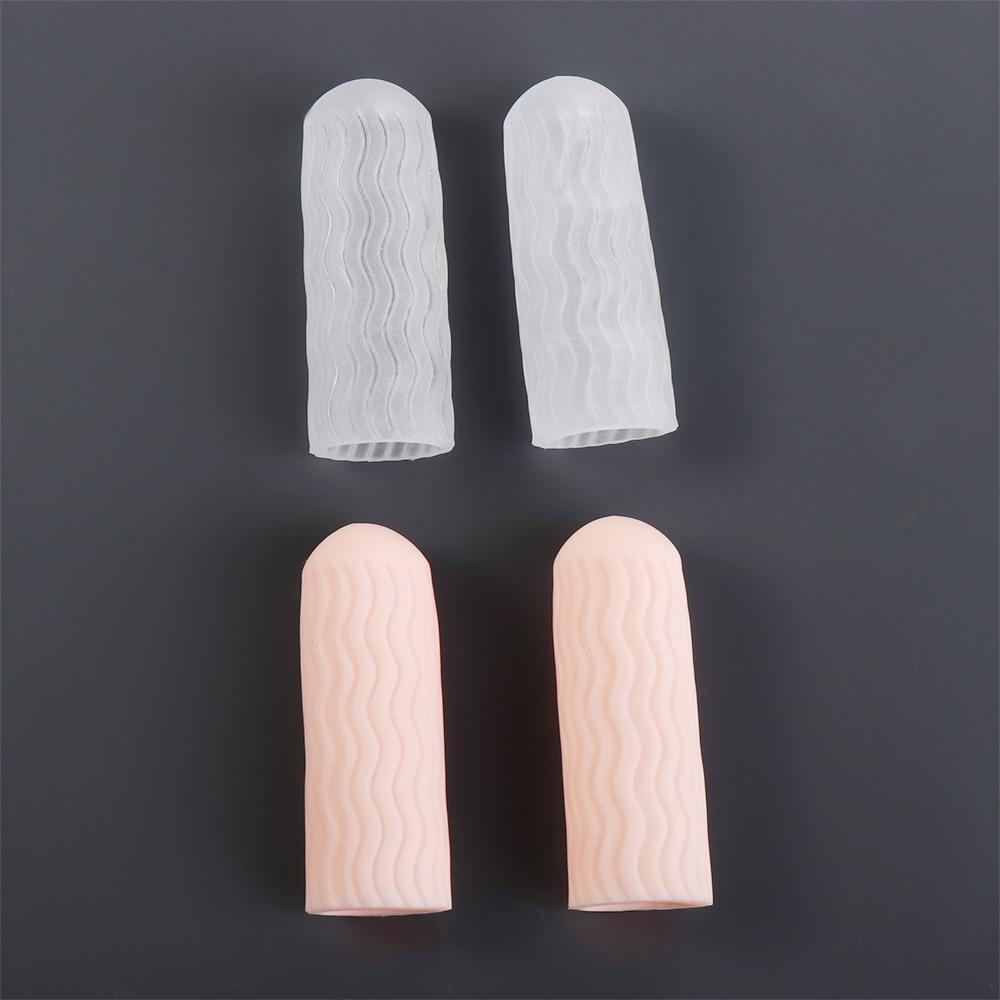 

Toe Foot Care Tools Cushion Toe Guards Toe Covers Toe Bunion Pads Toenail Sleeve Toe Protectors прозрачный