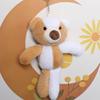 Creative New Cute Teddy Bear Rabbit Plush Toy Doll Pendant Car Student Schoolbag Hanging Ornament Doll