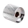 2x Chrome Metal Control Knobs Electric