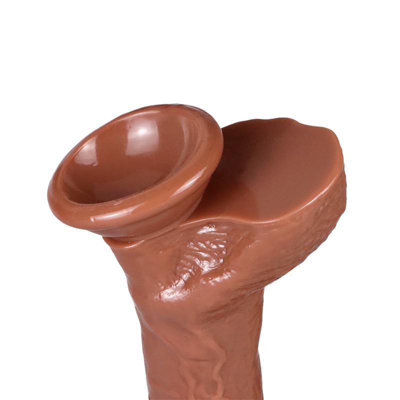 Foreskin Male Dildo Penis Big Stallion Manual Masturbator Thrusting Adult Products