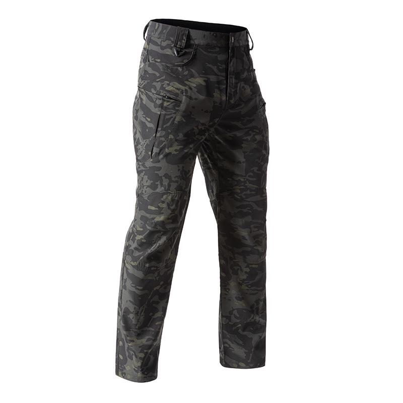 Men's IX5 Tactical Camouflage Pants - Micro-elastic, Wear-resistant, Casual & Work Pants for Spring/Summer/Autumn