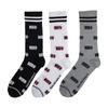 Kiss Unisex Adult Logos Crew Socks (Pack of 3)