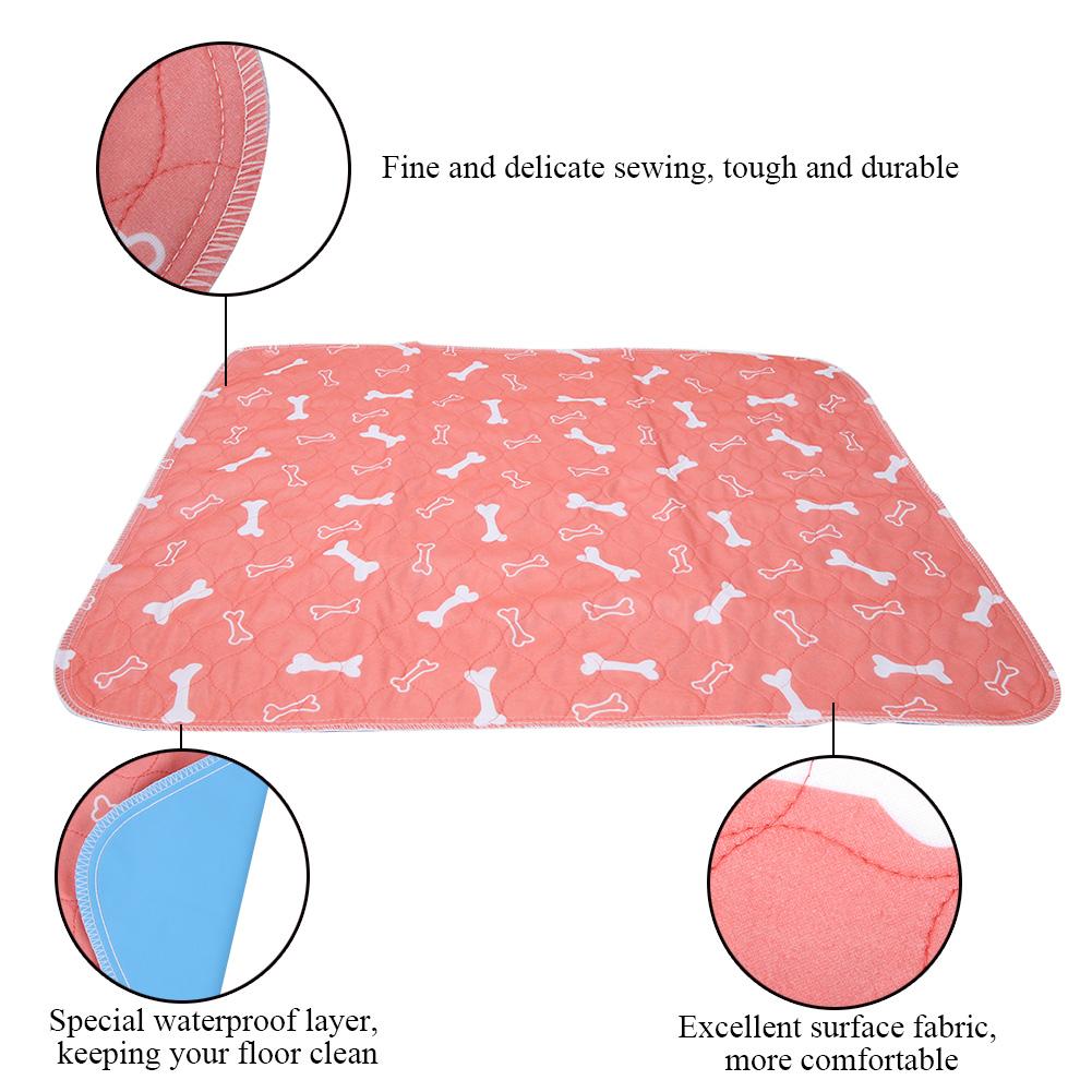 Reusable Waterproof Puppy Dog Cat Pee Bed Pad Carpet Urine Pet Trainging Mat  70 * 80cm