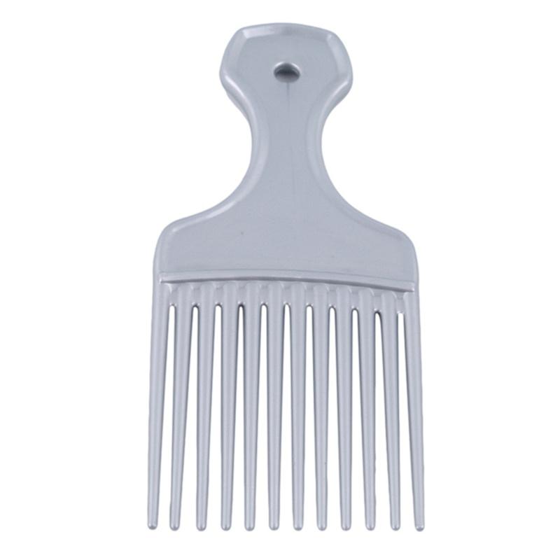 1 Stück Breite Zähne Bürste Pick Kamm Gabel Haarbürste Einsatz Haar Pick Kamm Kunststoff Getriebe Kamm Für Lockiges Haar Styling Werkzeuge