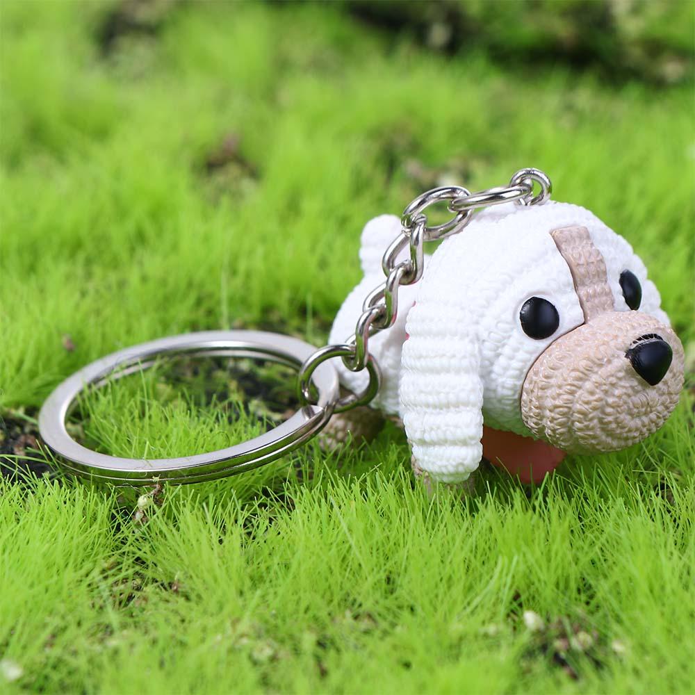 Interior Accessories Wool Dog Bag Pendant Dog Mascot Keychain Keychains Dog Doll Keyrings