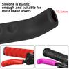 Soft Silicone Bike Brake Lever Cover, 1 Pair Universal Anti-Slip Shock-Absorbing Protector for Mountain Road Bike Cycling Parts