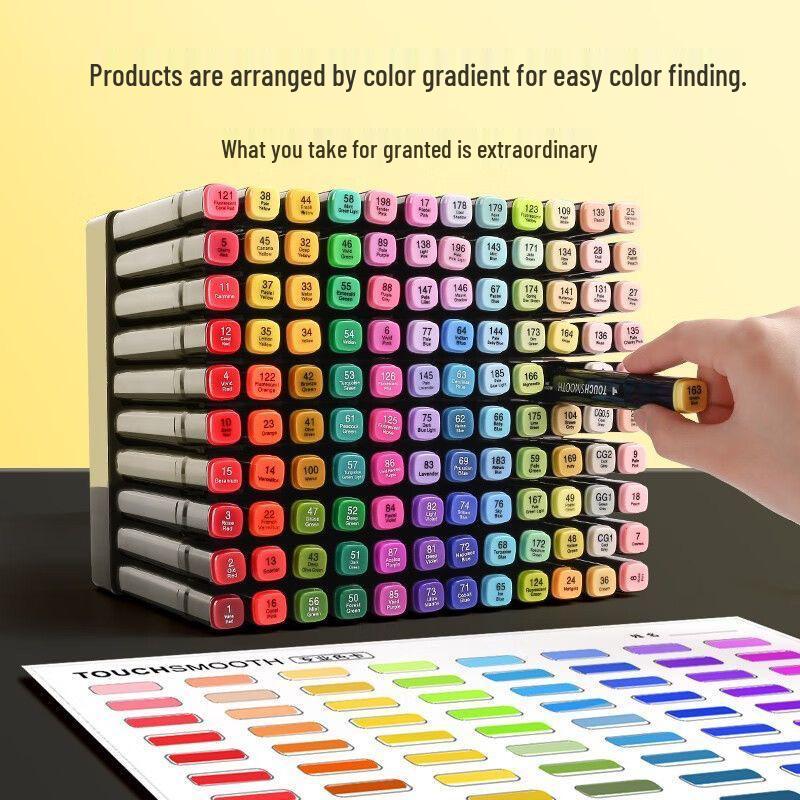 Dual-Tip Waterproof Oil-Based Marker - Quick-Dry, Multi-Spec, Ideal for Students and Artists