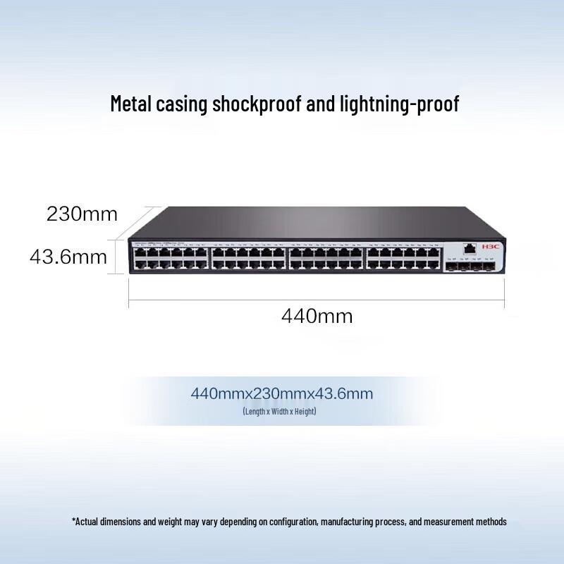 

H3C Enterprise Gigabit Ethernet Switches