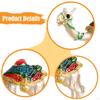 Cute Camel Figurine Elegant Christmas Gift Ornament Small Enamel Jewelry Box