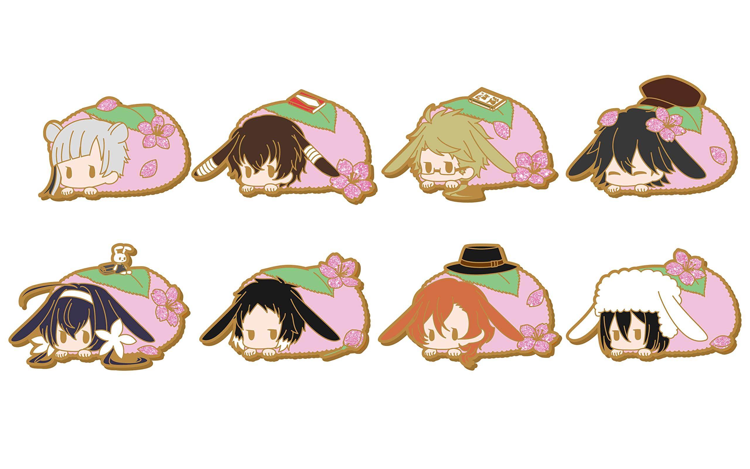

Tapioca Bungo Stray Dogs Retro Chic Pins Spring Rabbit Box ver. 8-piece
