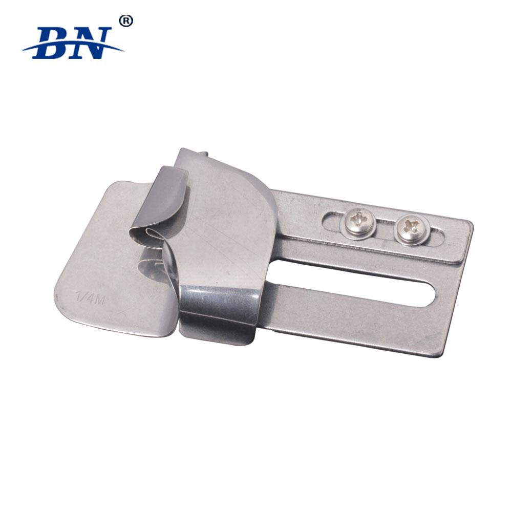 DAYU 302 Folder Double Needle Lap Seam Folder F333 Sewing Machine Parts Back Seam of Shirt or Light Weight Fabric Accessories