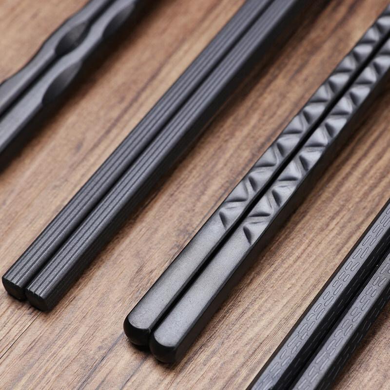 Japanese Style Alloy Chopsticks & Rests