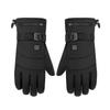 Gants d'hiver chauffants électriques coupe-vent et imperméables pour moto, ski et utilisation de l'écran tactile