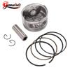 6BX-E1631 STD Piston Set With Rings For Yamaha 4 Stroke 4HP 6HP Outboard Motor 6BX-E1631-00-96 62mm