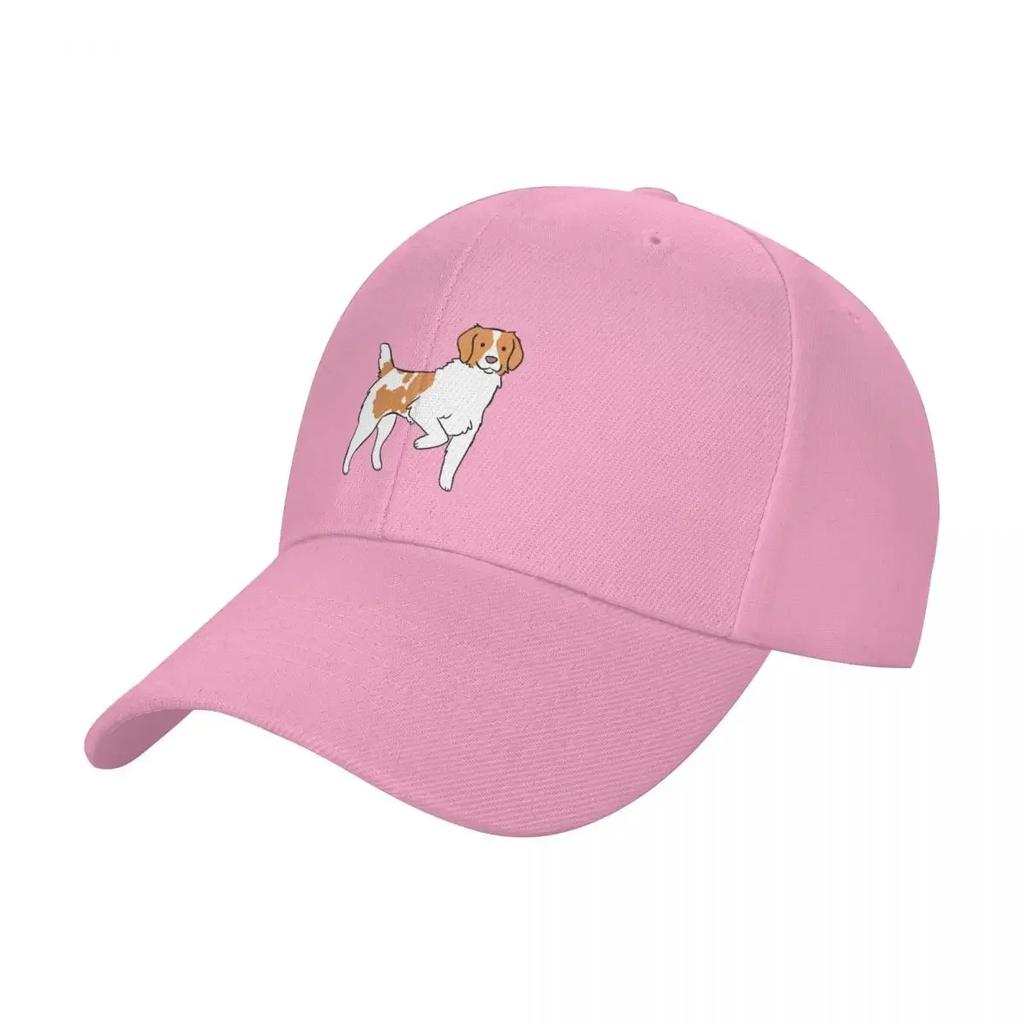 Brittany dog cute illustration Baseball Cap Funny hats luxury caps Hood Caps For Women Mens