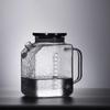 Jarra de Vidro para Geladeira Cold Brew e Chá, Resistente a Altas Temperaturas, Grande Capacidade, Copo de Água Fria de Borossilicato.