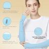 1Pair Arm Sleeves Ice Fabric Sun UV Protection Summer Sun Cool Outdoor Cuff Cover Arm Sleeve Unisex