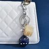 Porte-clés Dé en Sac à Dés Charme Pour Portefeuille de Femme Charme Pour Sacs à Main Accessoires de Porte-clés Mignons Cadeau Pour Femmes