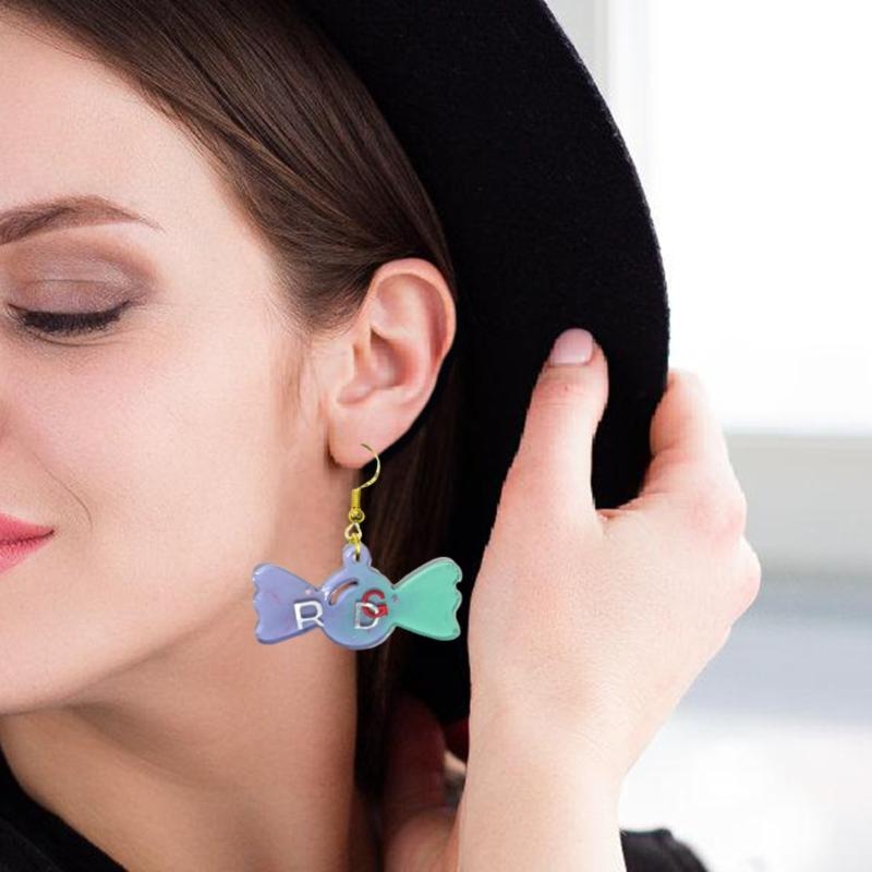 Candy Drop Earring Making Molds Silicone Pendant Molds Present Series Creative Jewelry Craft Molds Silicone Texture