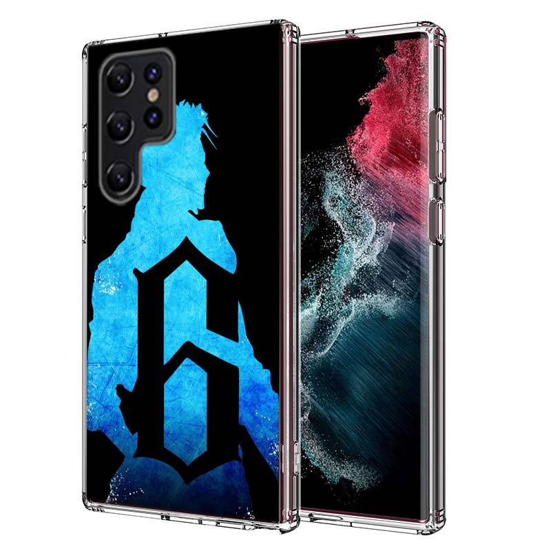 

Grimmjow Jaegerjaquez Capa Phone Case For Samsung S26 Ultra S25 Edge Galaxy S23 S21 S20 S24 FE S22 S10 Plus Cover Clear TPU Shel Samsung S22 Plus