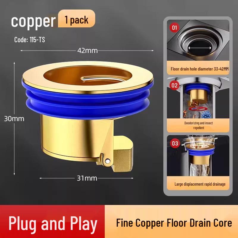 

Скидка для новичков: Универсальный слив для пола в ванной с блокиратором запаха и сеткой-фильтром
