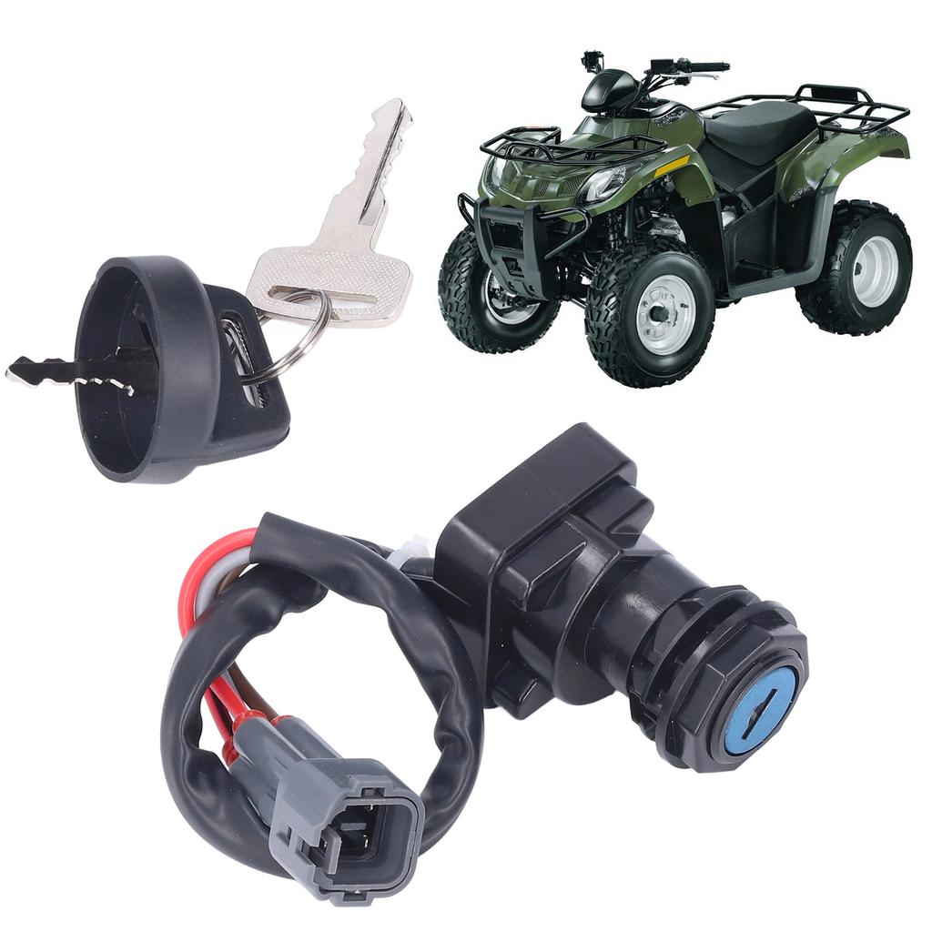 Ignition Switch with 2 Keys Metal Alloy 0430?036 Replacement for Arctic Cat ATV 650 4X4 V?2