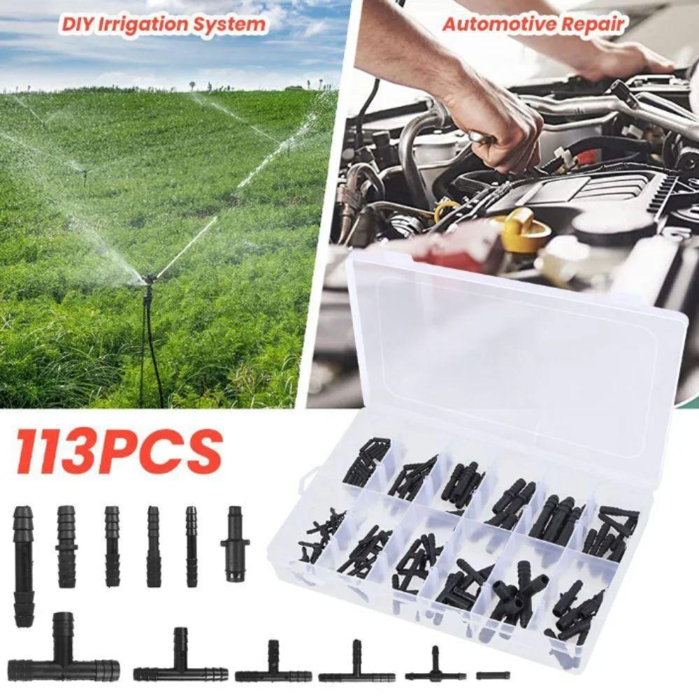 Straight Design Car Hose Connector Plastic Material Straight Connectors Automotive Applications