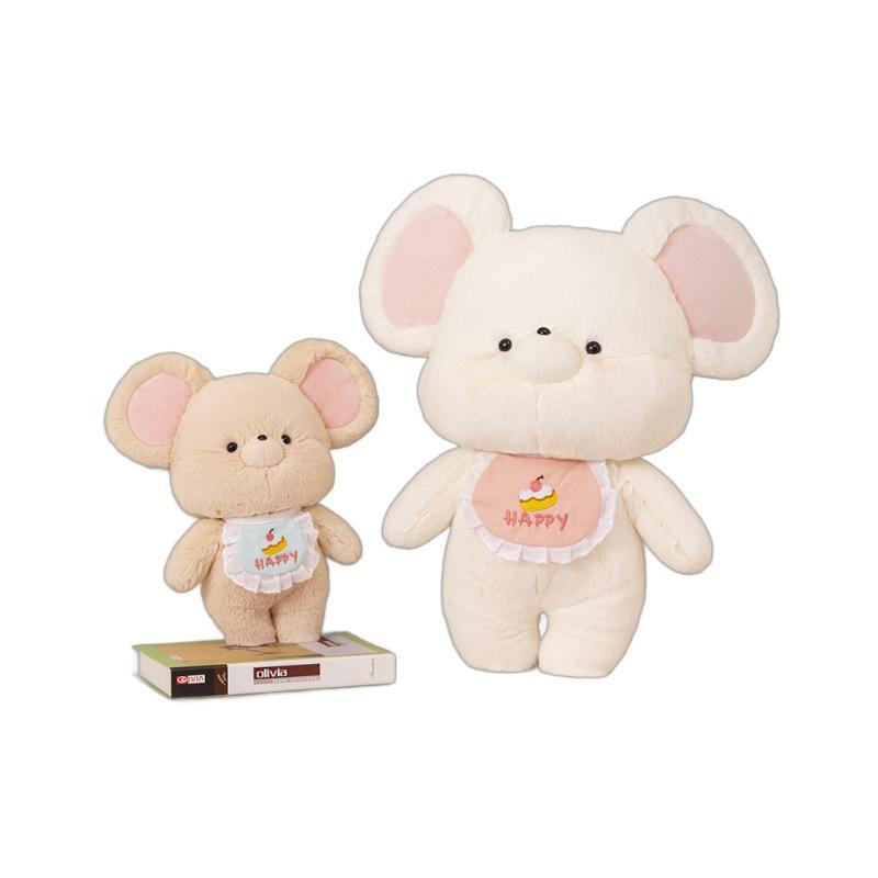 Lele Mouse Doll Meow It Sister Original Cute Plush Toy Doll To Accompany the Sleeping Hamster June 1 Children's Day Gift