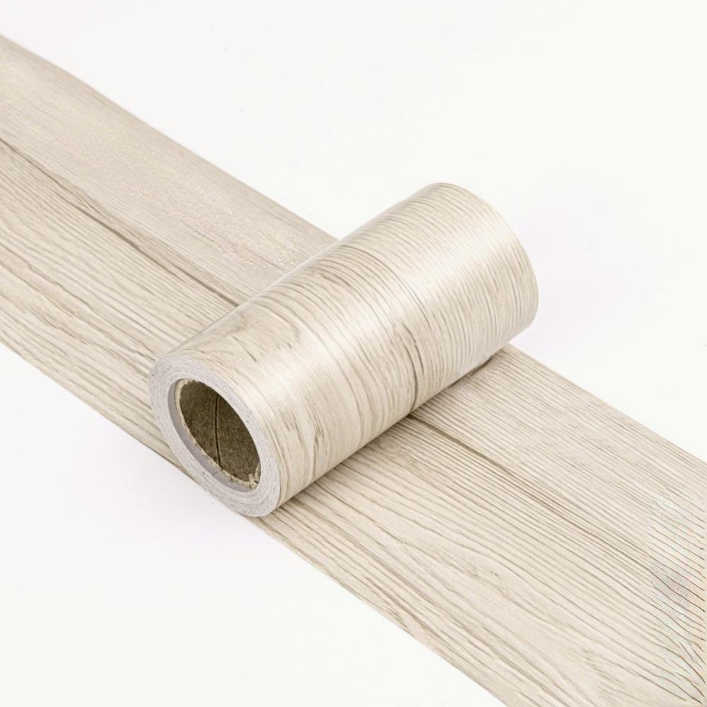 1Pc 5M Self-adhesive wood grain door frame decorative stickers wood grain skirting Waistline Home Decor wall stickers Renovation